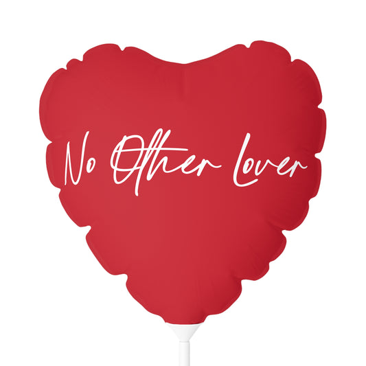 No Other Lover Red Heart-shaped Balloon