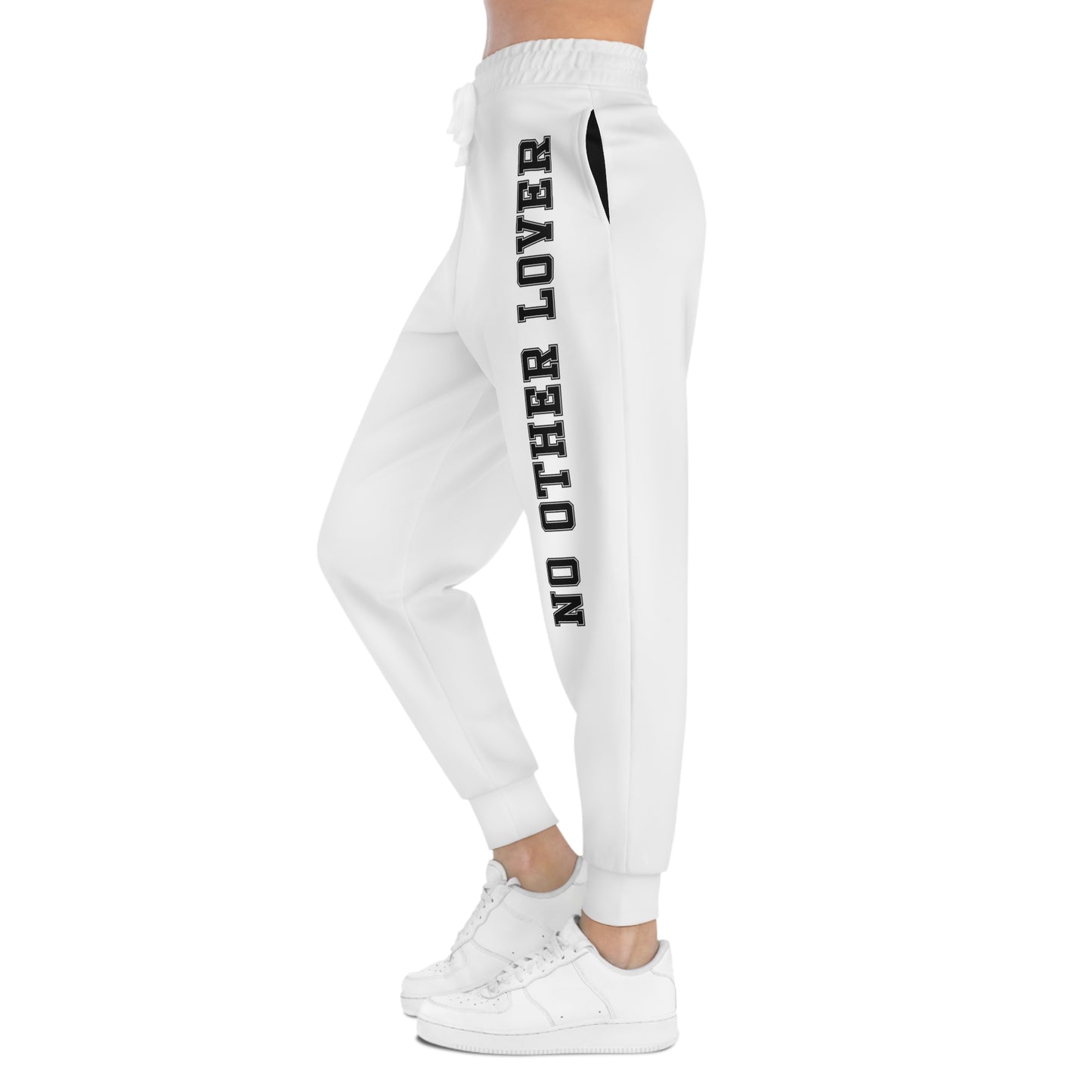 No Other Lover Logo Jogging Pants White