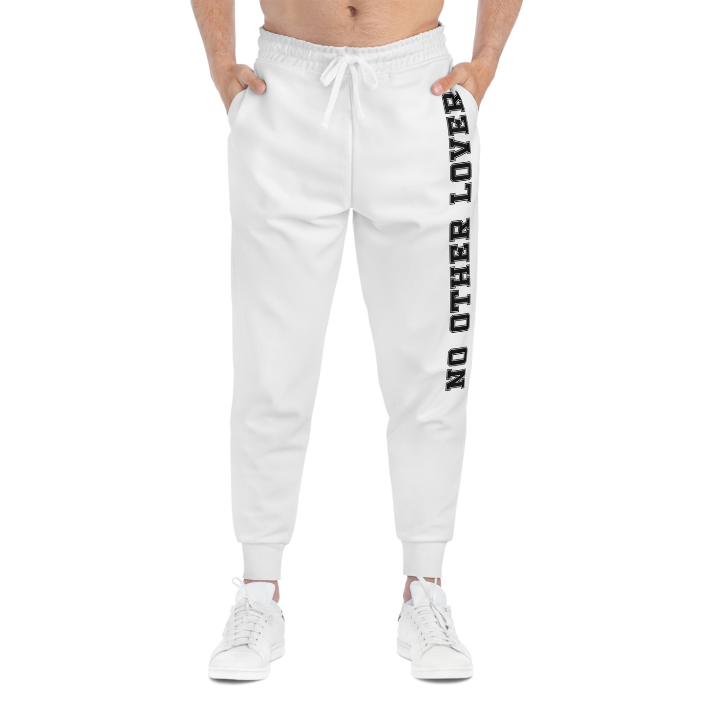 No Other Lover Logo Jogging Pants White