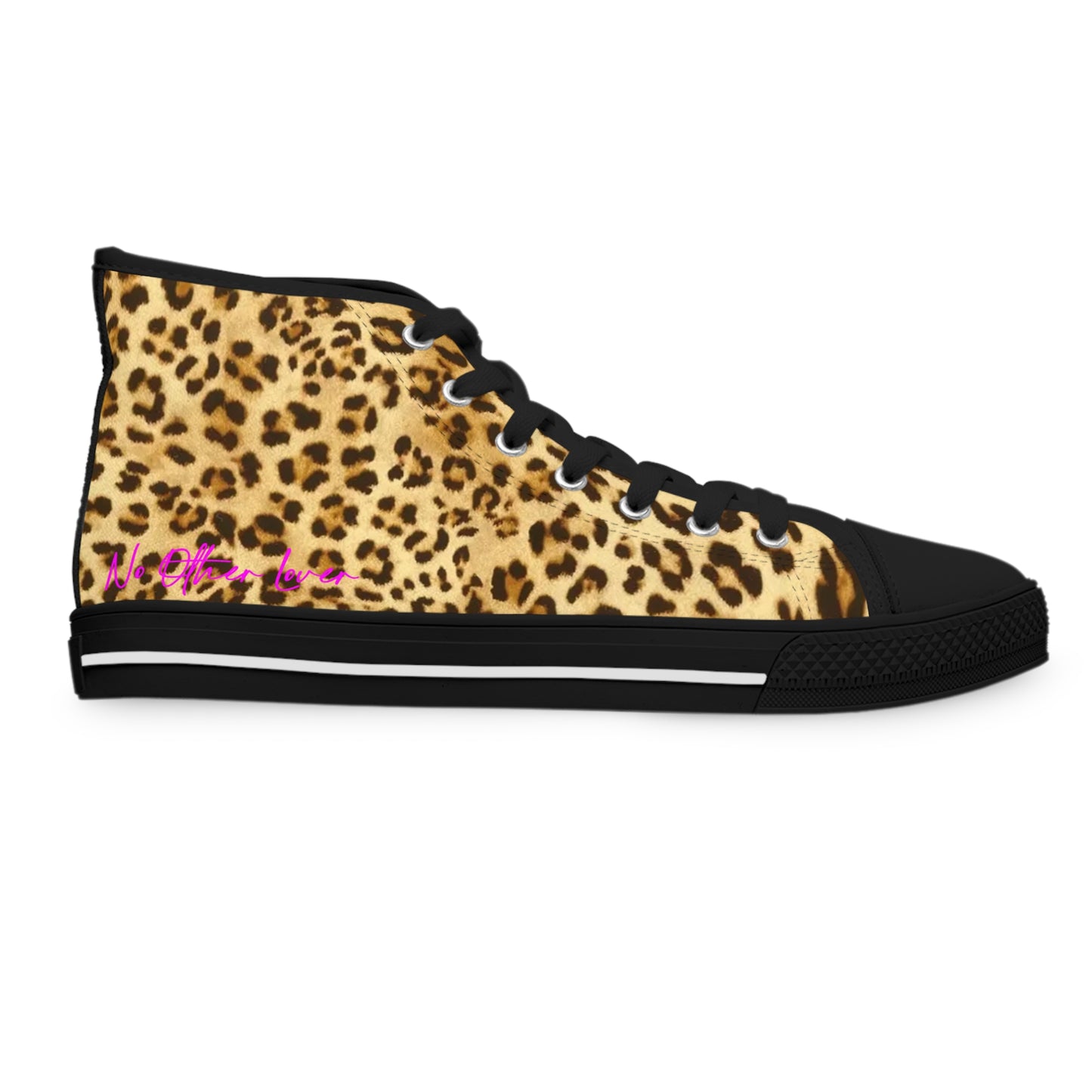 Leopard Love Women's High Top Sneakers