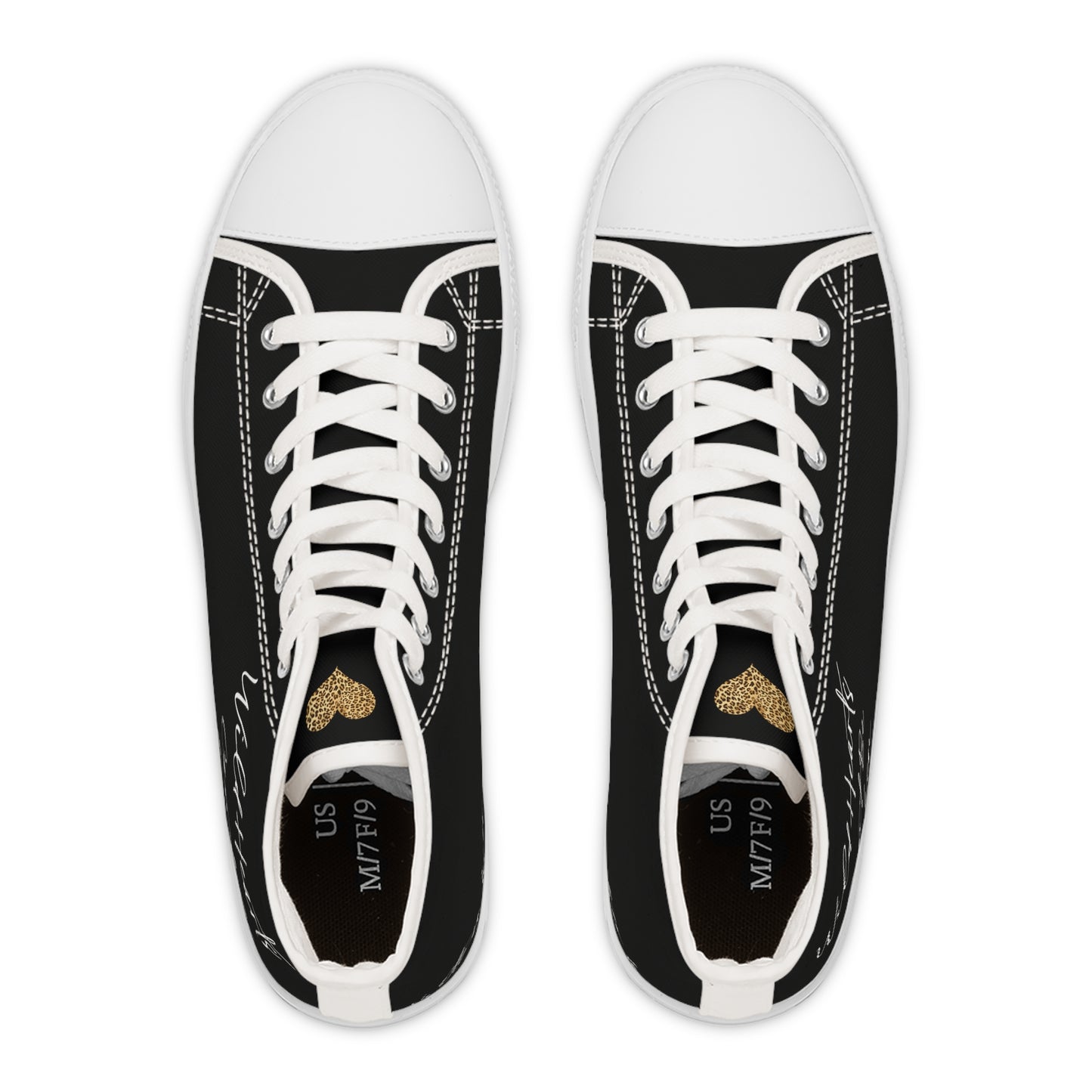 Women's 'Wild Hearts Can't Be Broken' High Top Sneakers