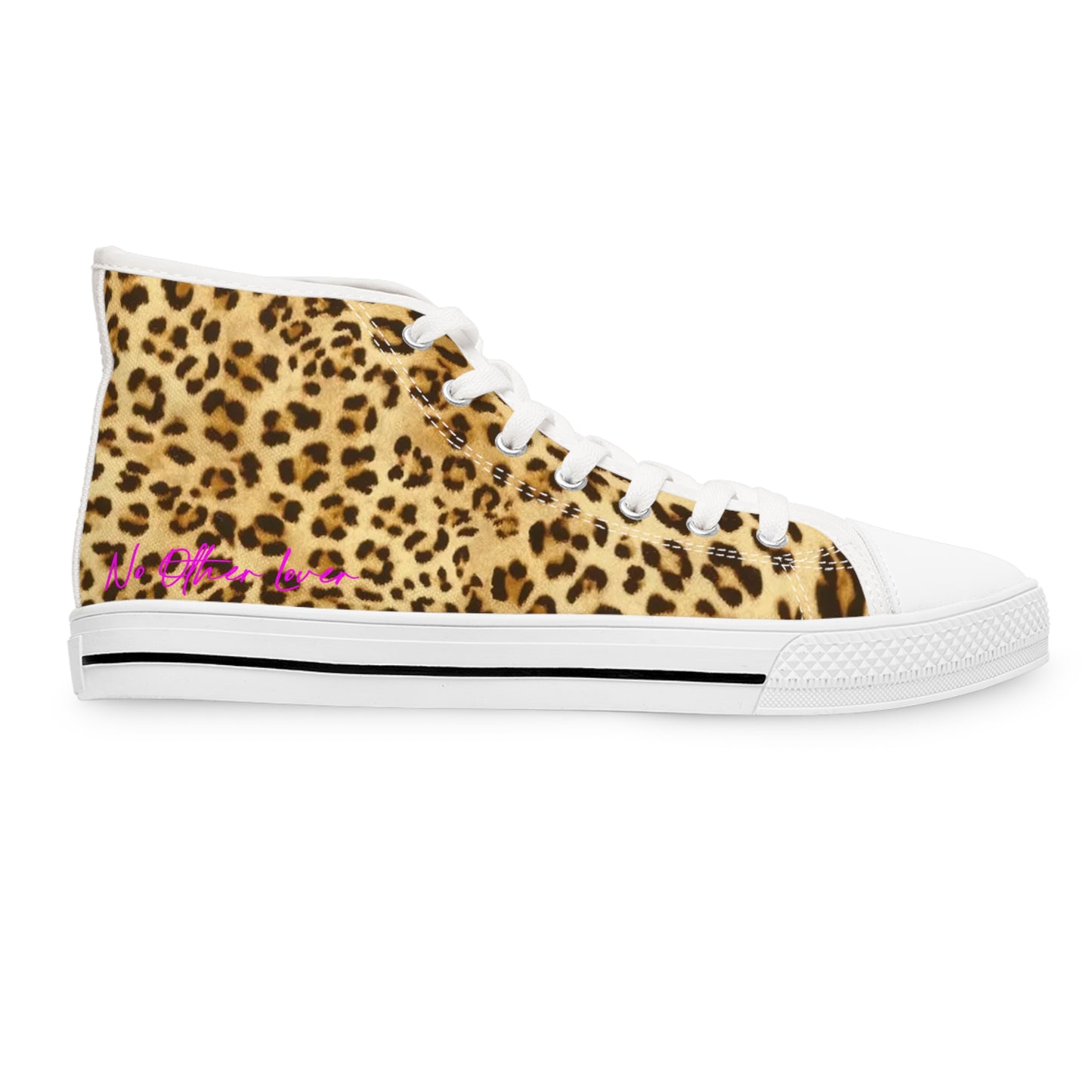 Leopard Love Women's High Top Sneakers