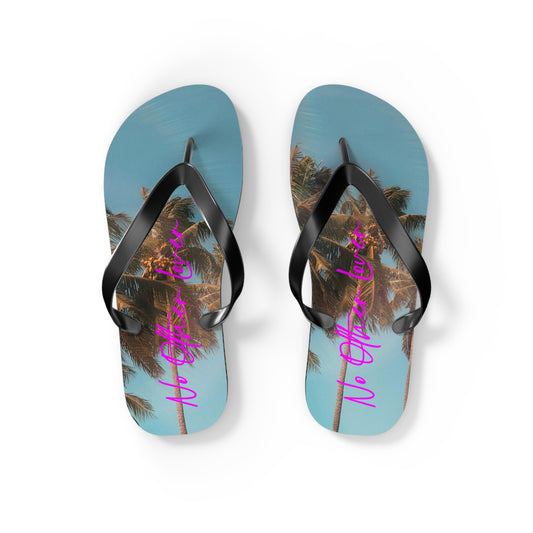 Palm Tree Logo Flip Flops