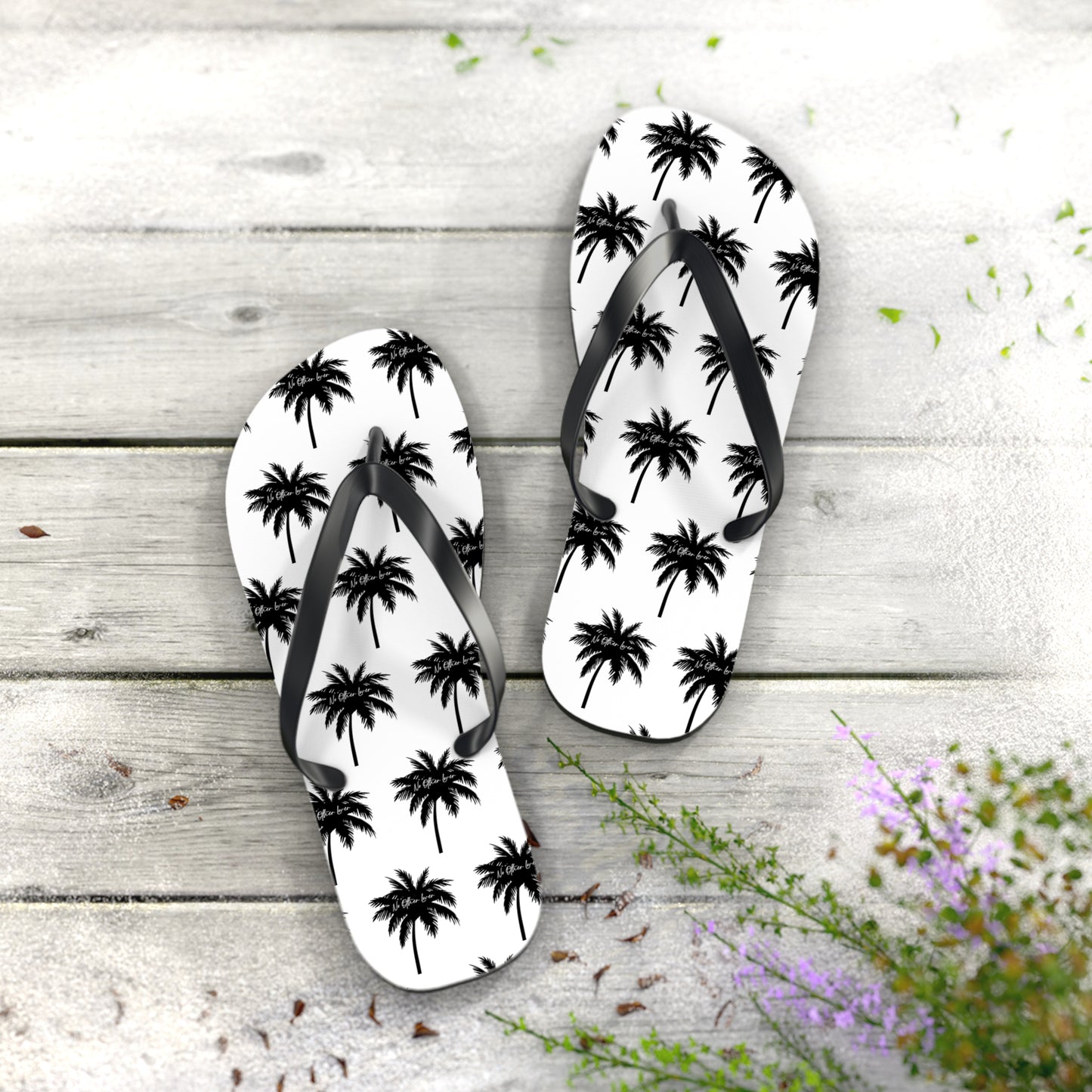 Palm Paradise Flip Flops