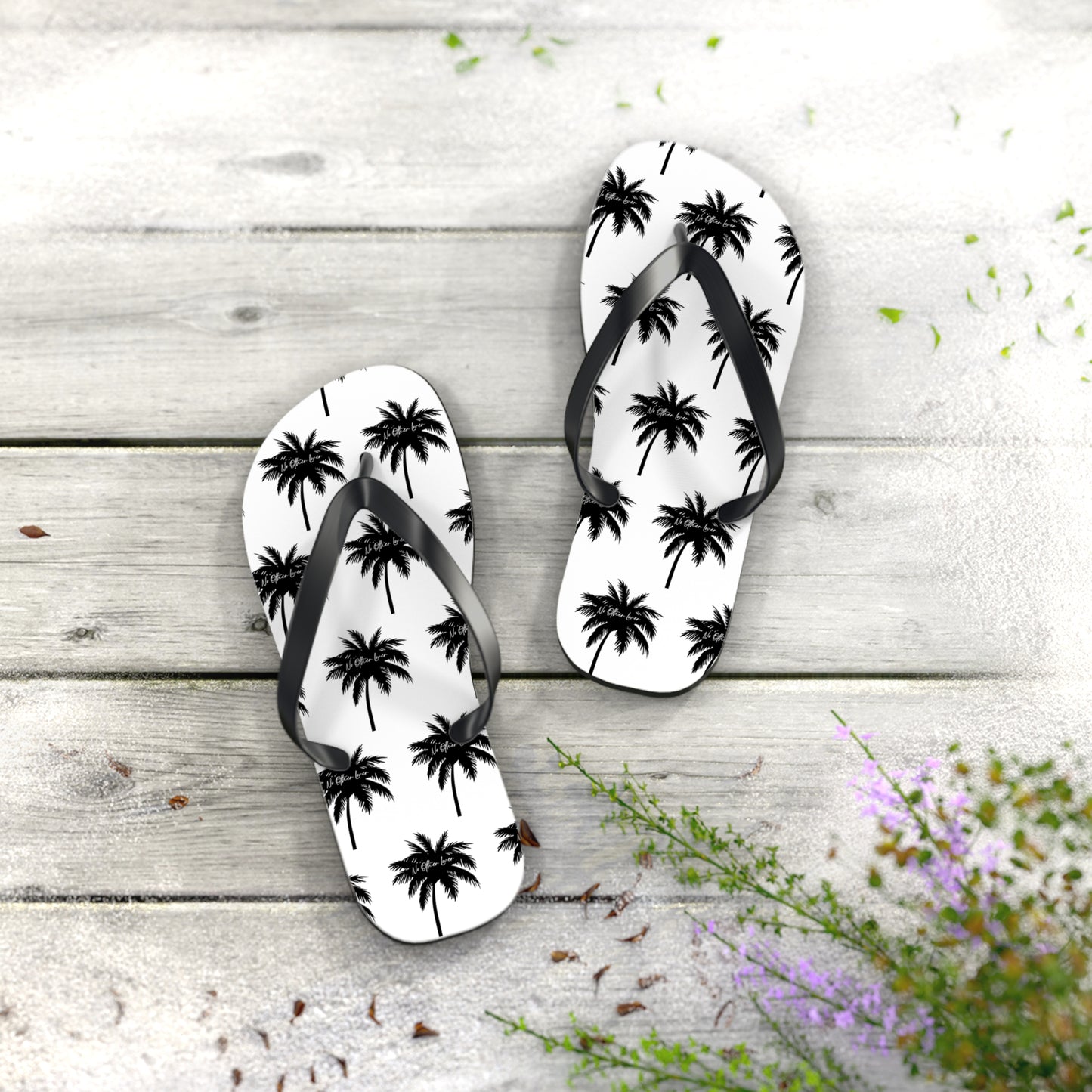 Palm Paradise Flip Flops