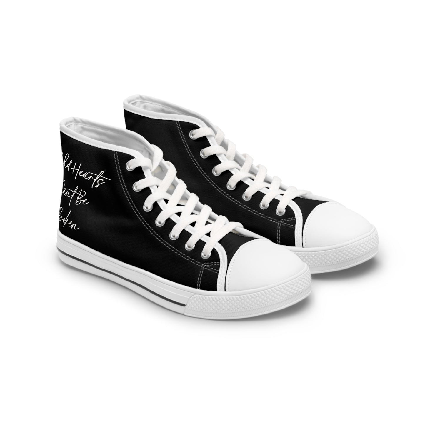 Women's 'Wild Hearts Can't Be Broken' High Top Sneakers