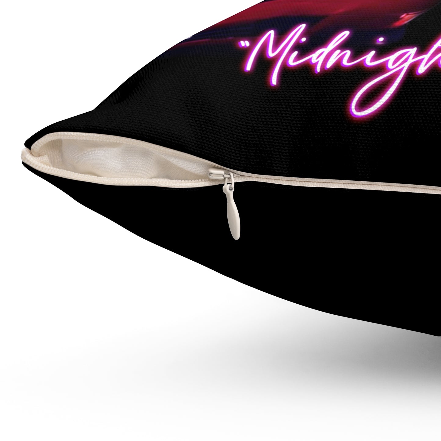 Midnight Drive Square Pillow Cushion