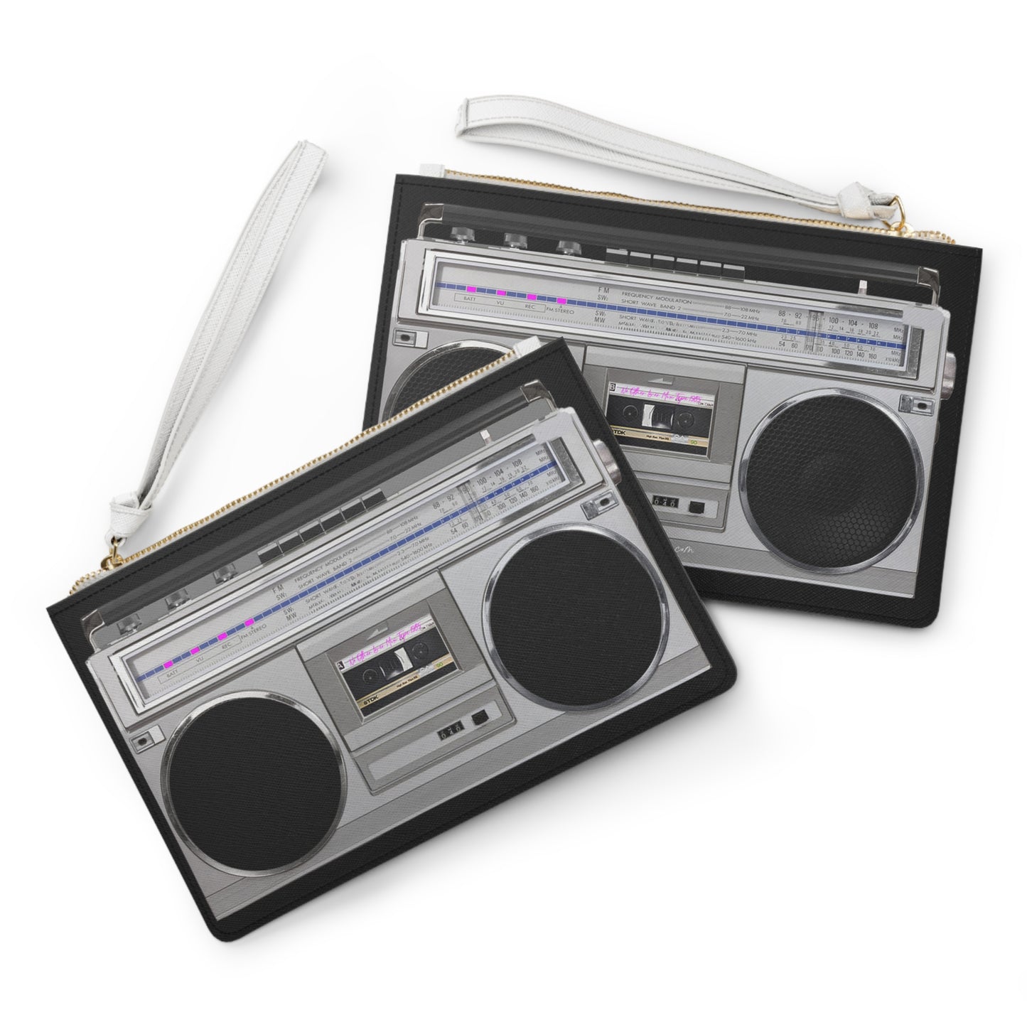 No Other Lover Ghetto Blaster 'Boom Box' Clutch Bag (Black Edition)