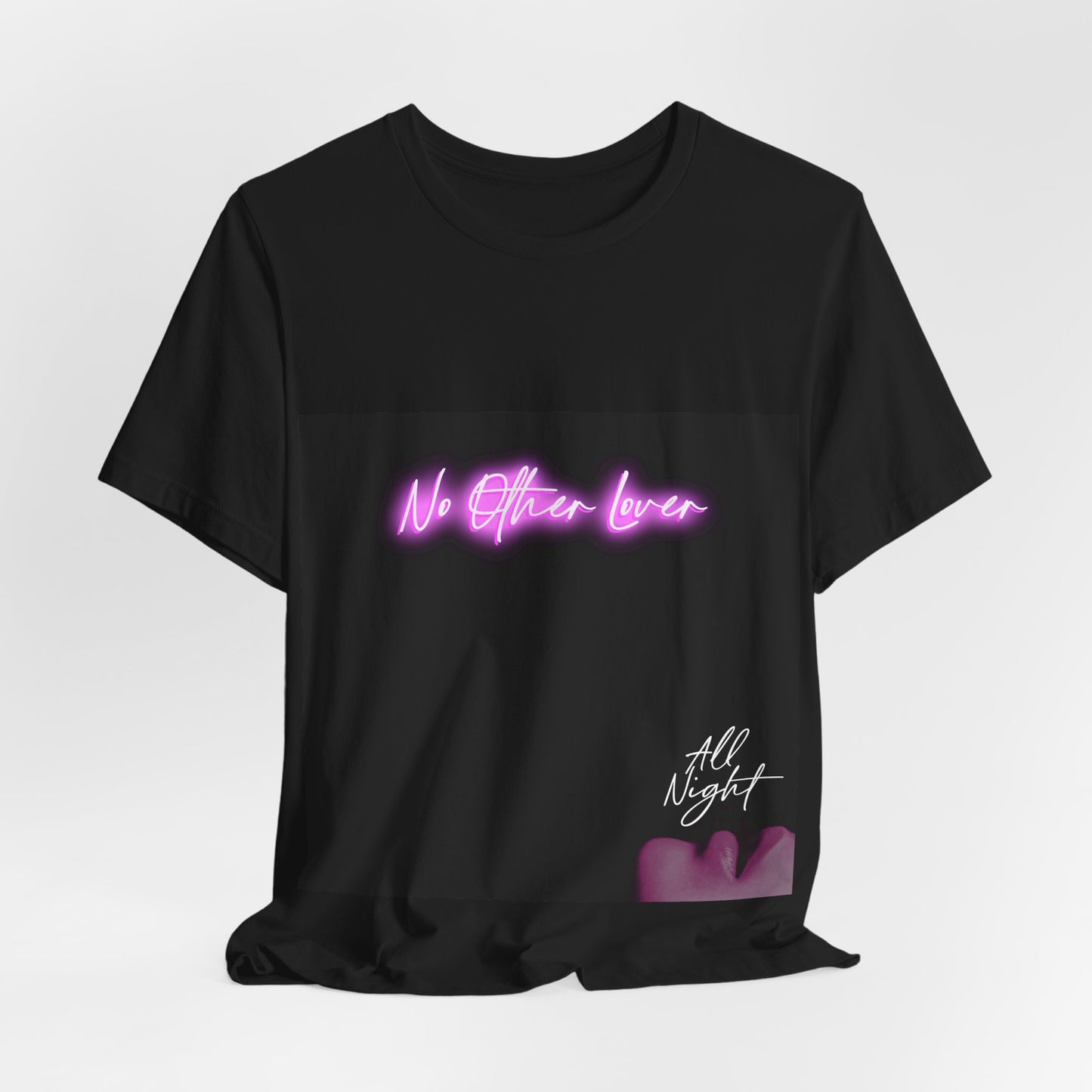 All Night - No Other Lover Unisex Jersey Short Sleeve T Shirt, Music, Band Tee