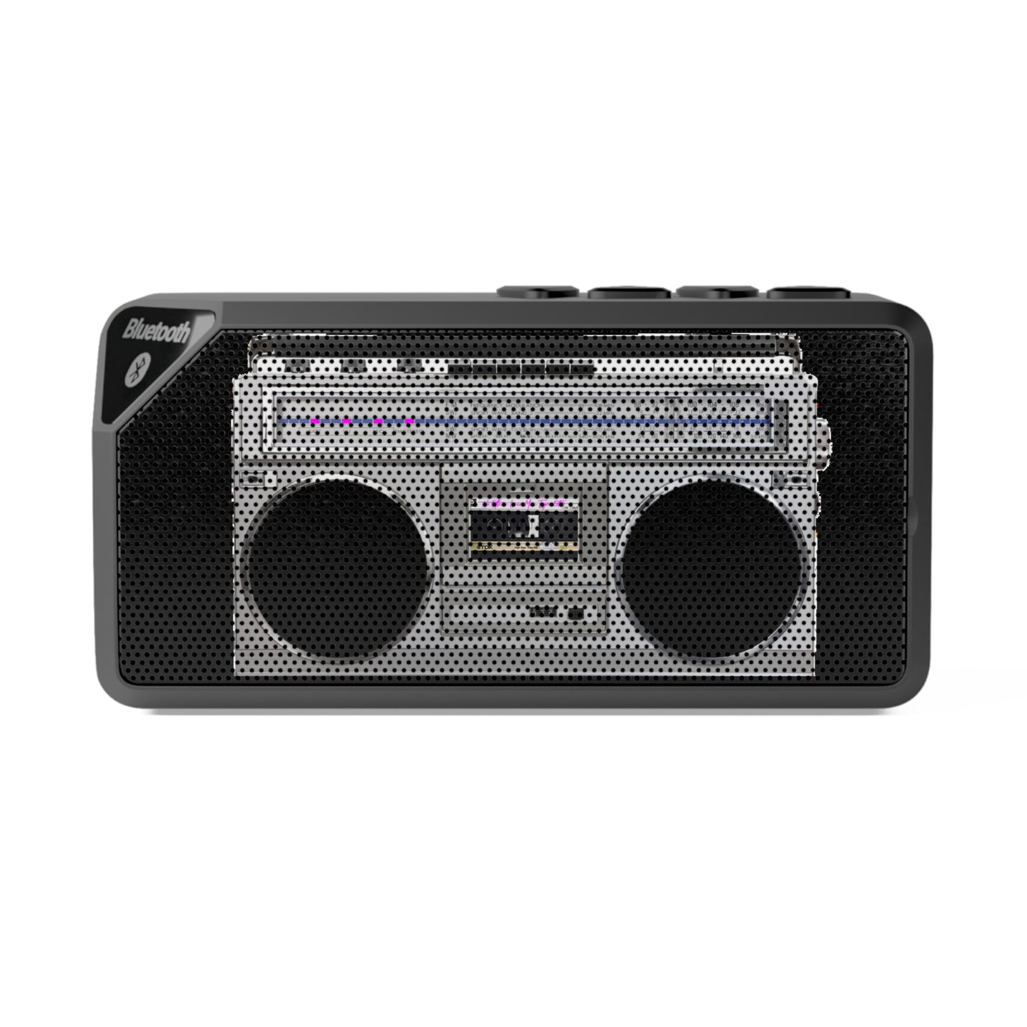 Ghetto Blaster 'Boom Box' Portable Bluetooth Speaker