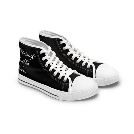 Women's 'Wild Hearts Can't Be Broken' High Top Sneakers