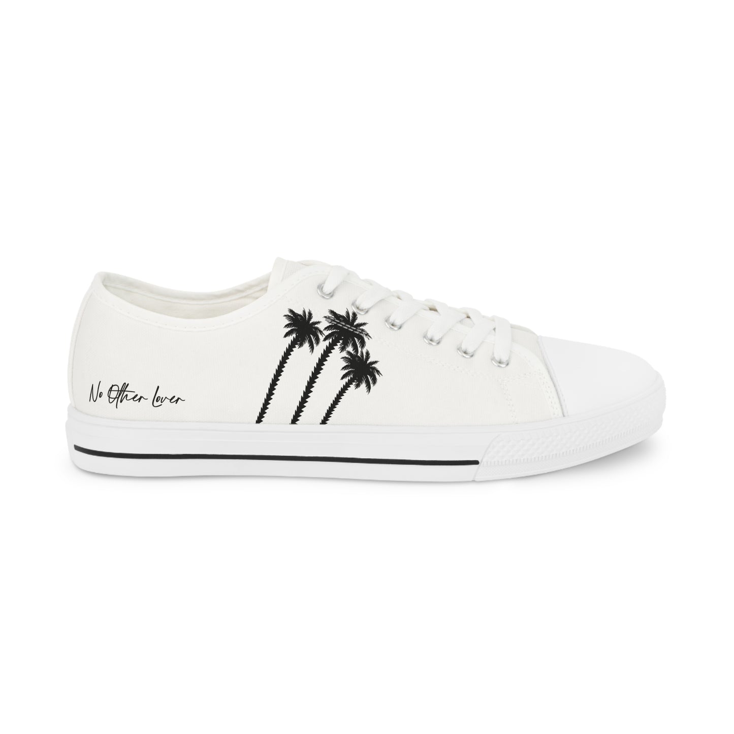 Palm Paradise Men's Low Top Sneakers