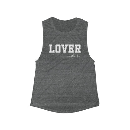 LOVER Flowy Muscle Tank Top Vest