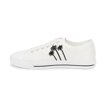 Palm Paradise Men's Low Top Sneakers