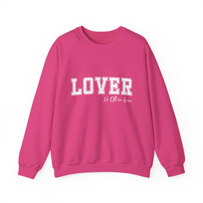 LOVER Varsity Sweatshirt - Unisex, Crewneck | No Other Lover Edition