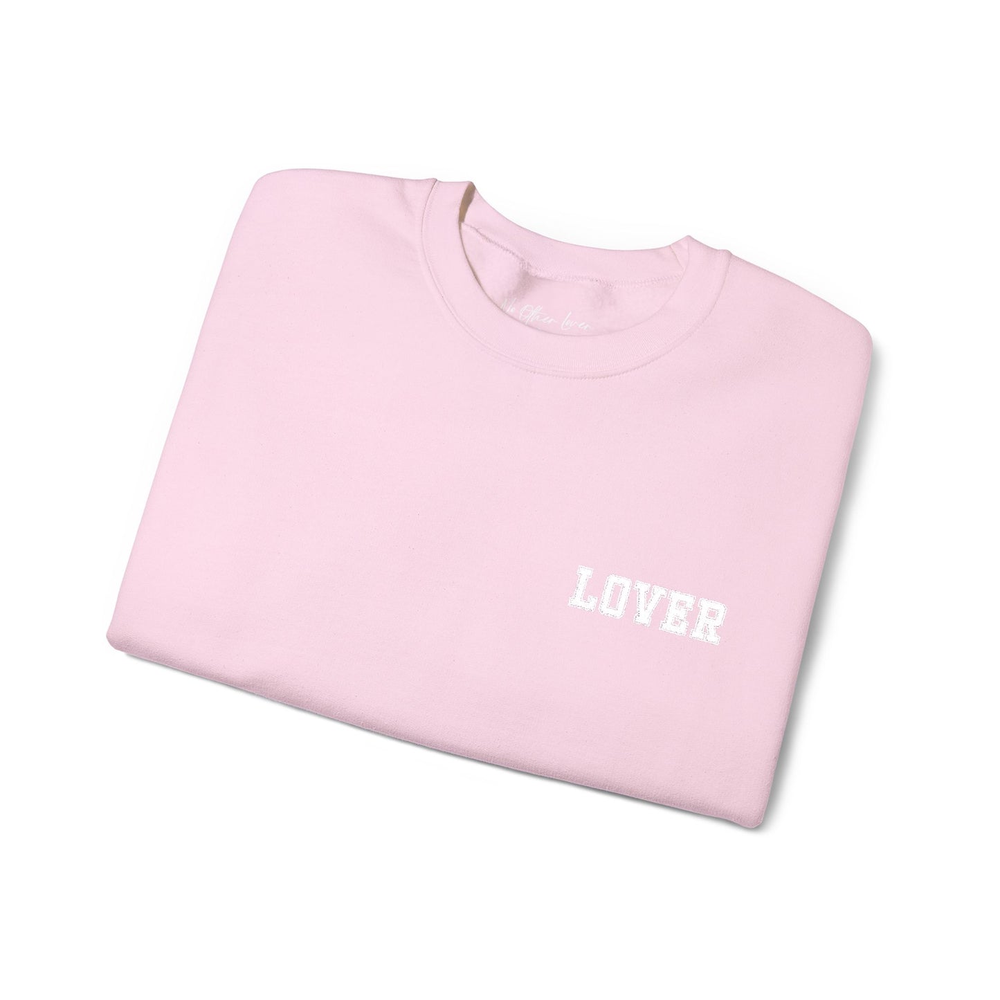 No Other Lover LOVER Palms Sweatshirt – Retro 80s Unisex Crewneck (Colour Collection)
