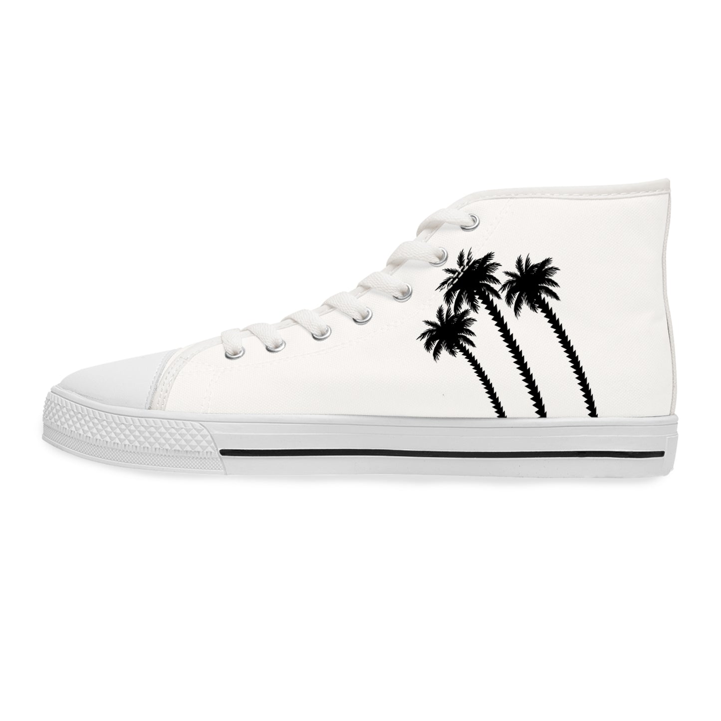 Palm Paradise Women's High Top Sneakers
