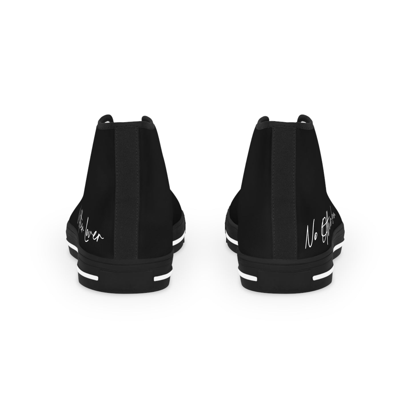 No Other Lover Men's High Top Logo Sneakers