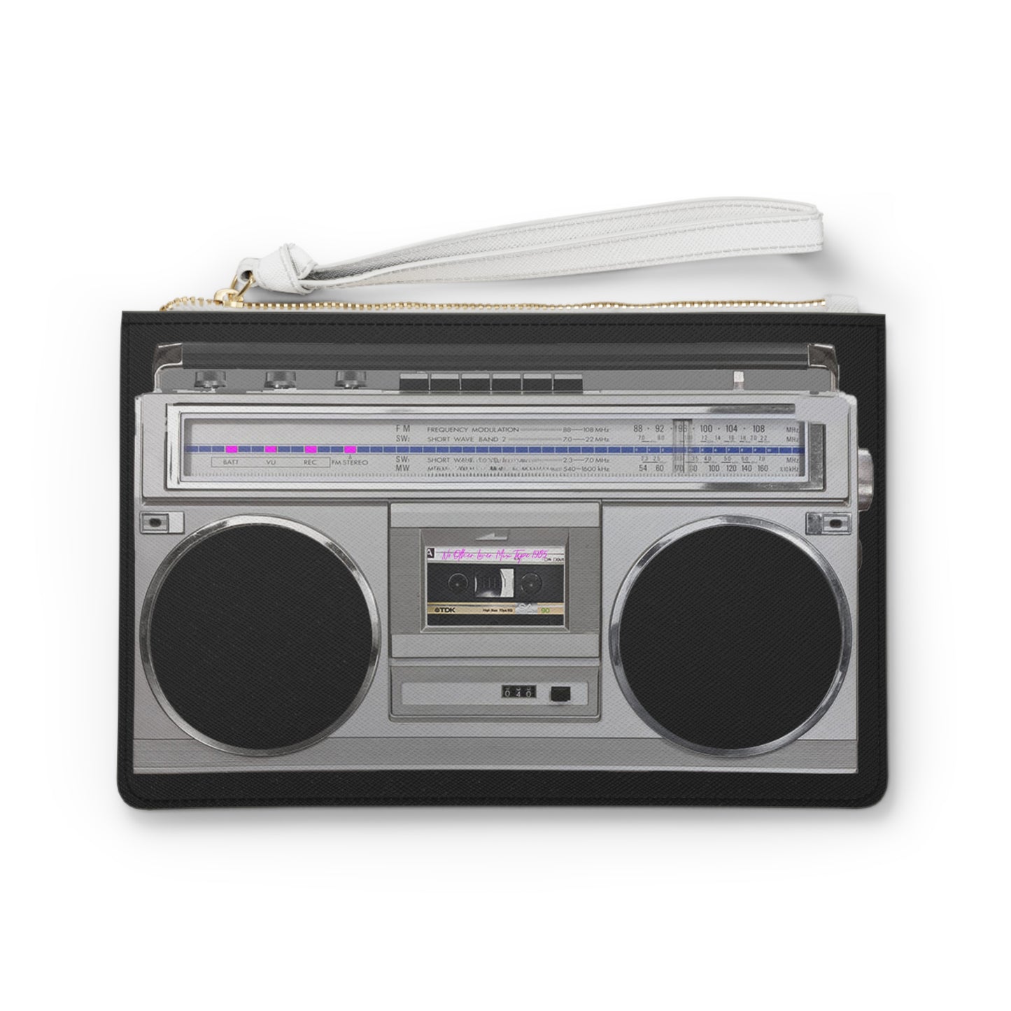 No Other Lover Ghetto Blaster 'Boom Box' Clutch Bag (Black Edition)