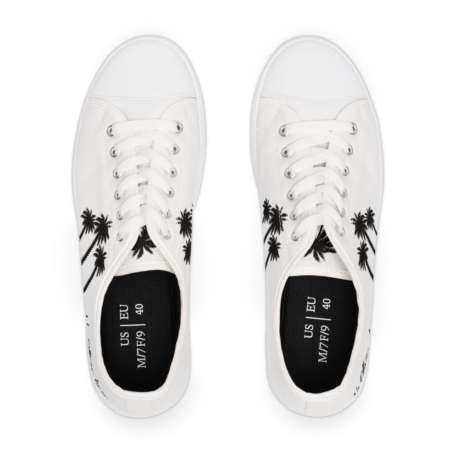 Palm Paradise Women's Low Top Sneakers