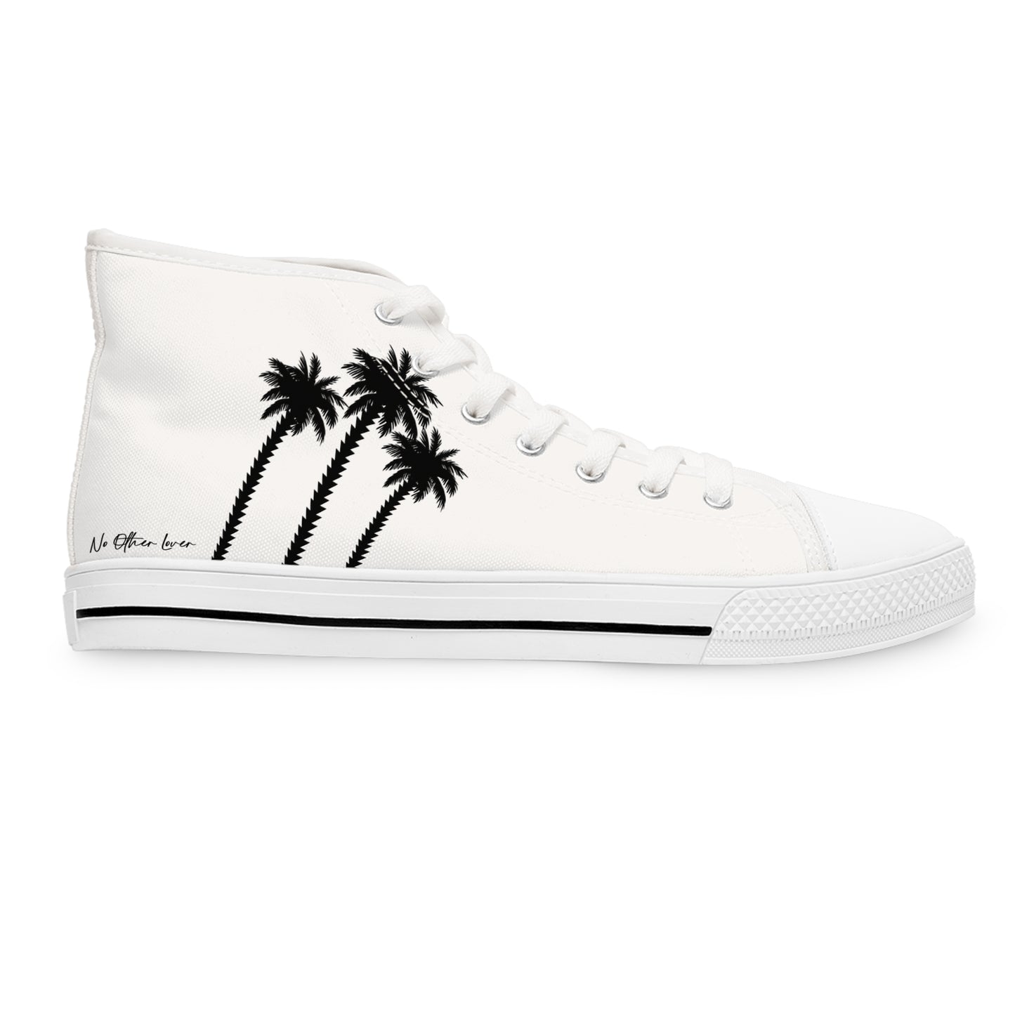 Palm Paradise Women's High Top Sneakers