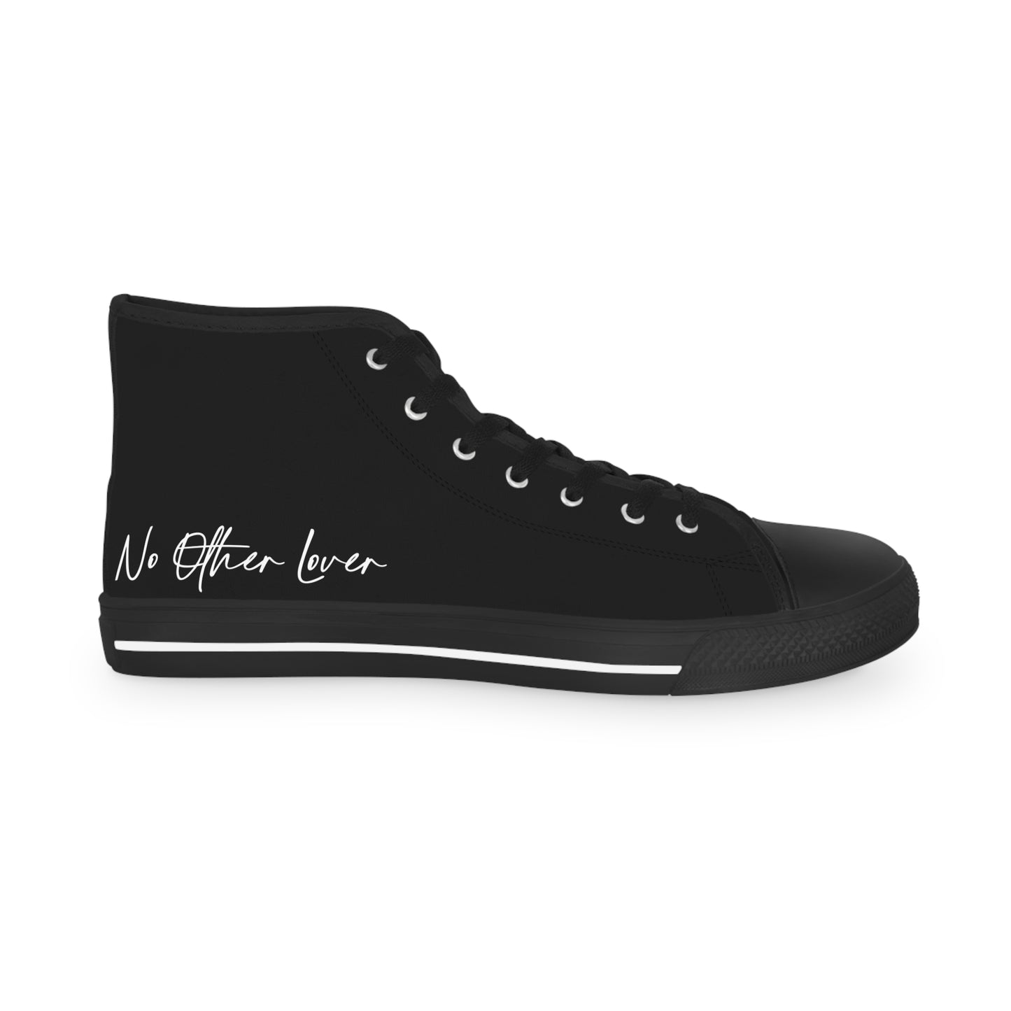 No Other Lover Men's High Top Logo Sneakers