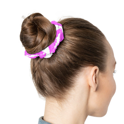 Pink Kisses Scrunchie