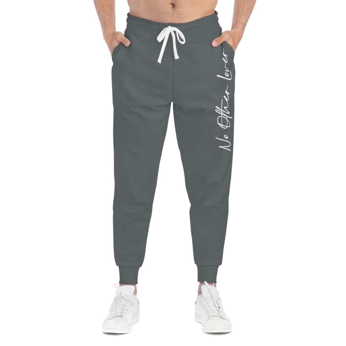 No Other Lover Dark Grey Logo Jogging Pants