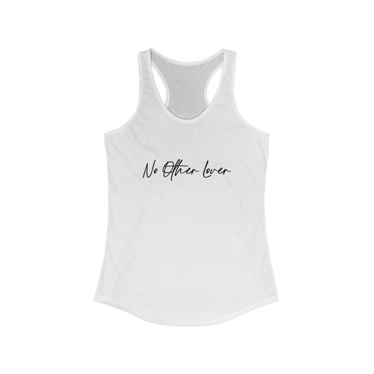 Racerback 'No Other Lover' Logo Tank Top