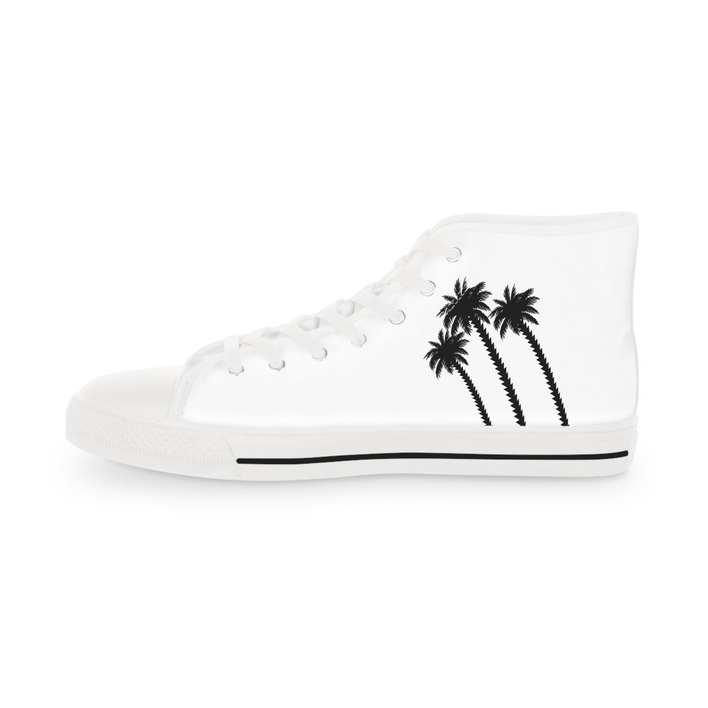 Palm Paradise Men's High Top Sneakers