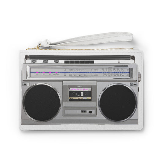 Ghetto Blaster 'Boom Box' Clutch Bag - Medium