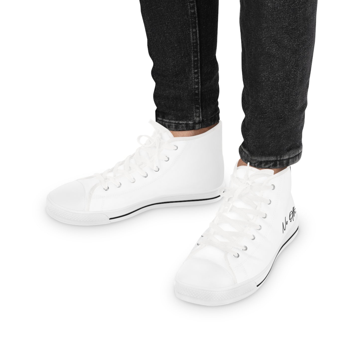 No Other Lover Men's High Top Logo Sneakers