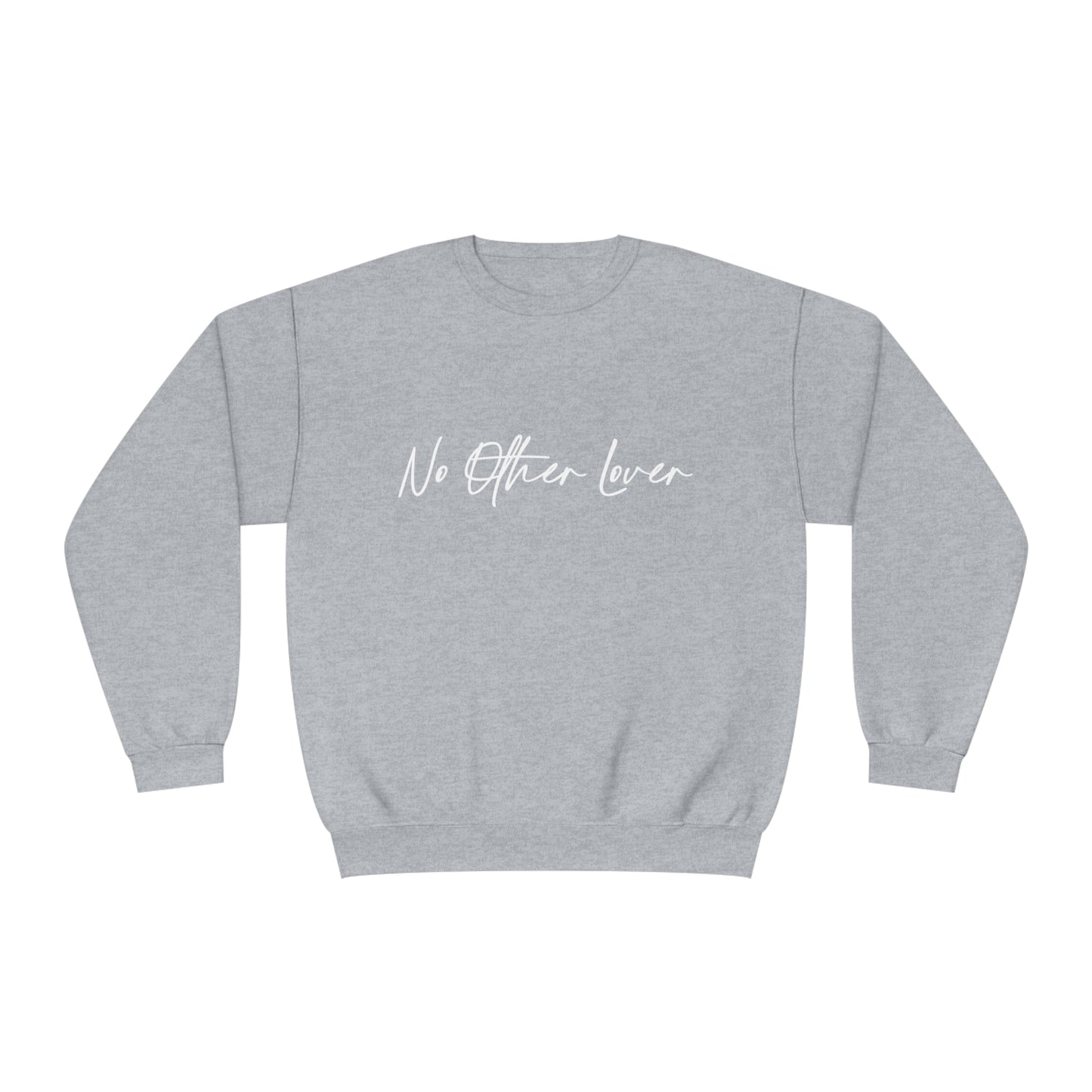 No Other Lover logo Unisex NuBlend® Crewneck Sweatshirt