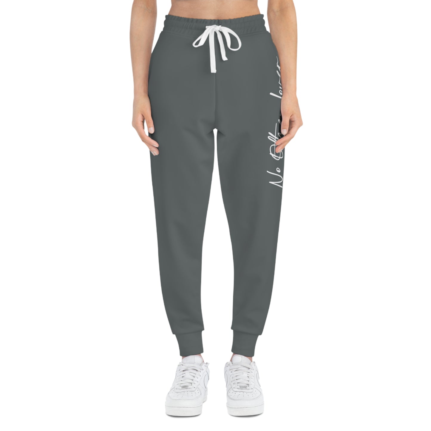 No Other Lover Dark Grey Logo Jogging Pants