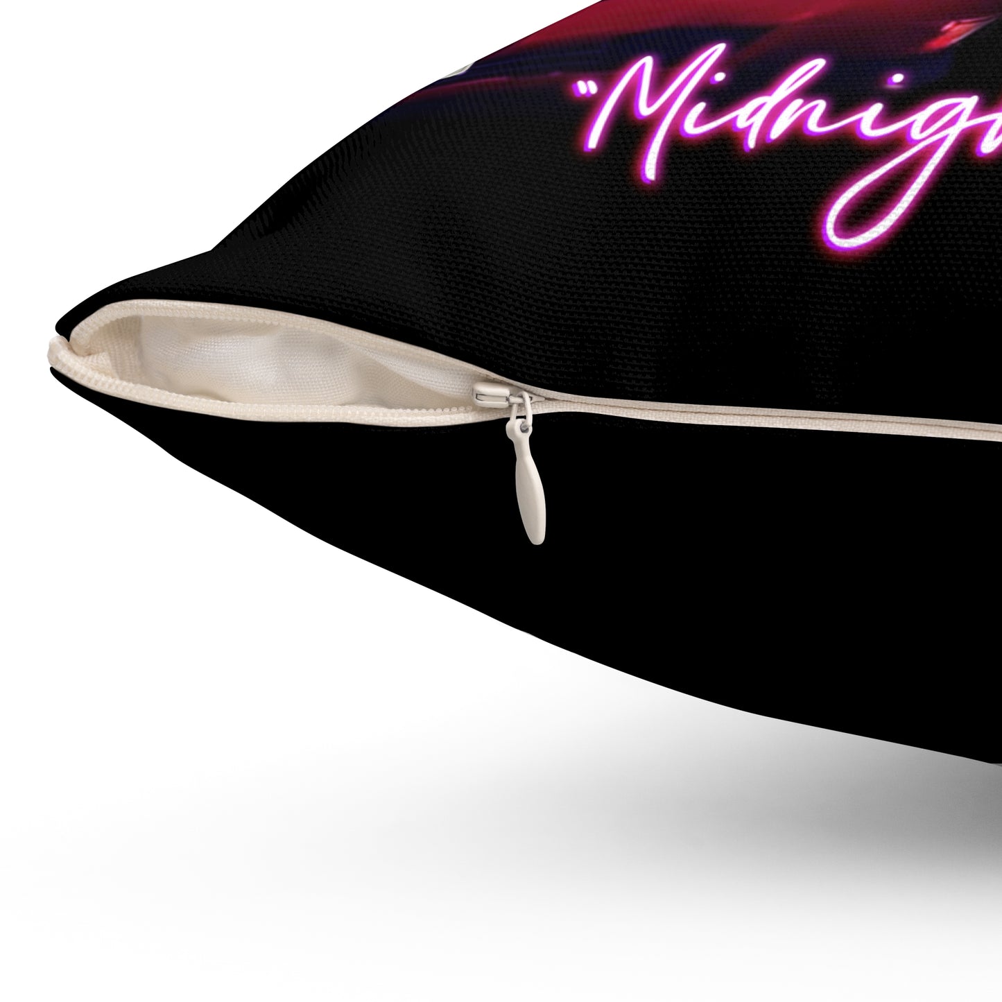 Midnight Drive Square Pillow Cushion