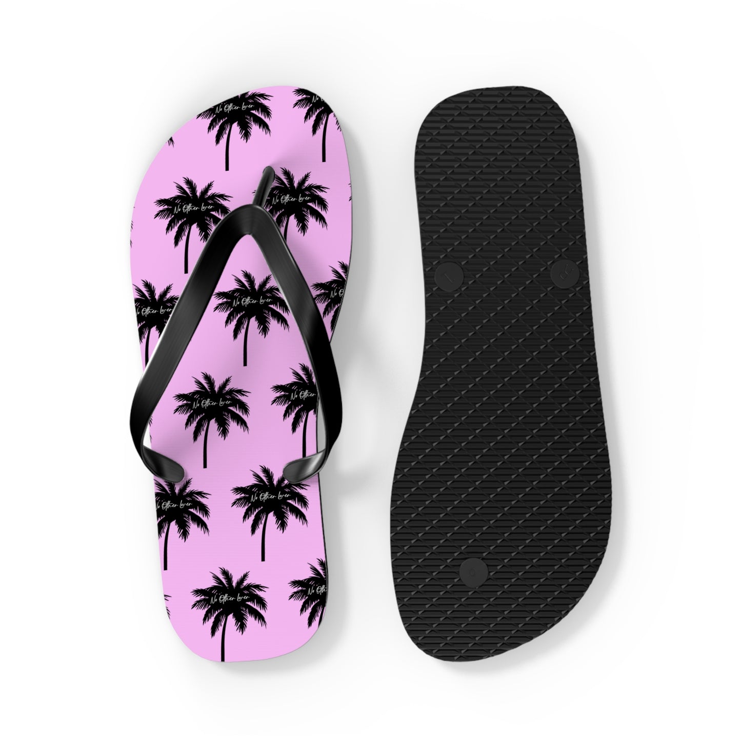 Palm Paradise Flip Flops - Pink