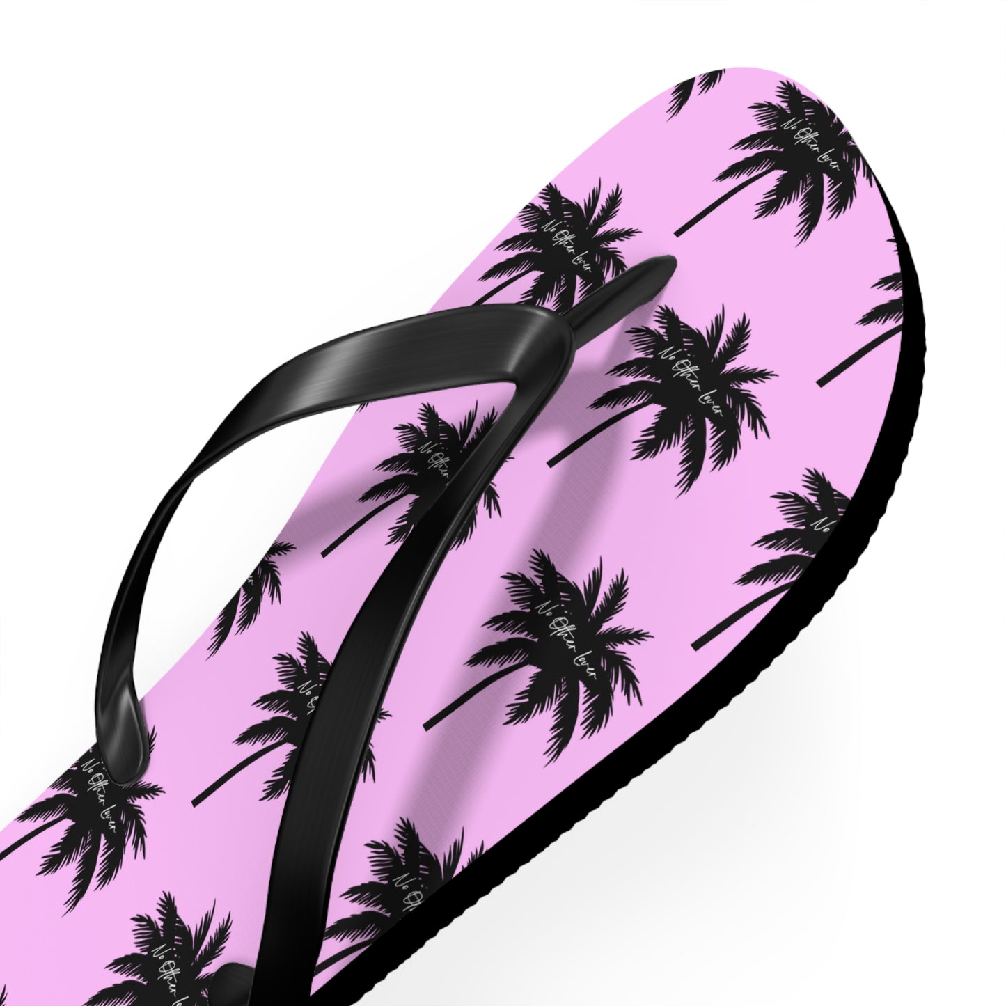 Palm Paradise Flip Flops - Pink