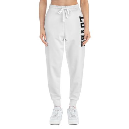 Lover White Logo Jogging Pants