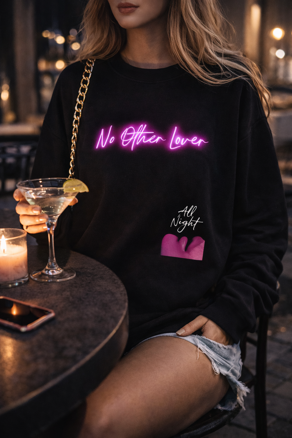 No Other Lover 'All Night' Sweatshirt