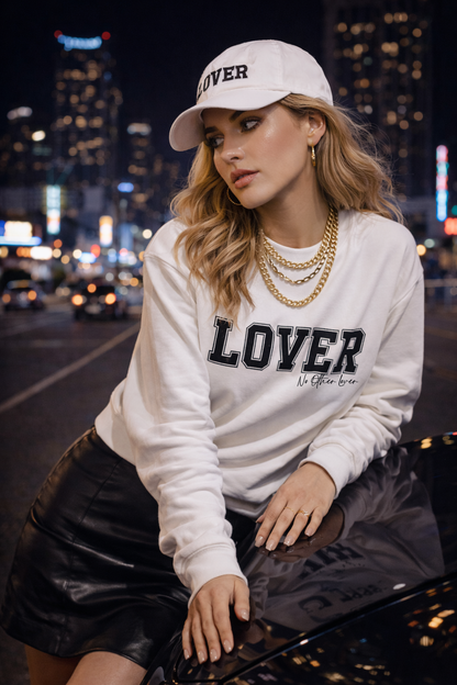 LOVER Varsity Sweatshirt - Unisex, Crewneck | No Other Lover Edition