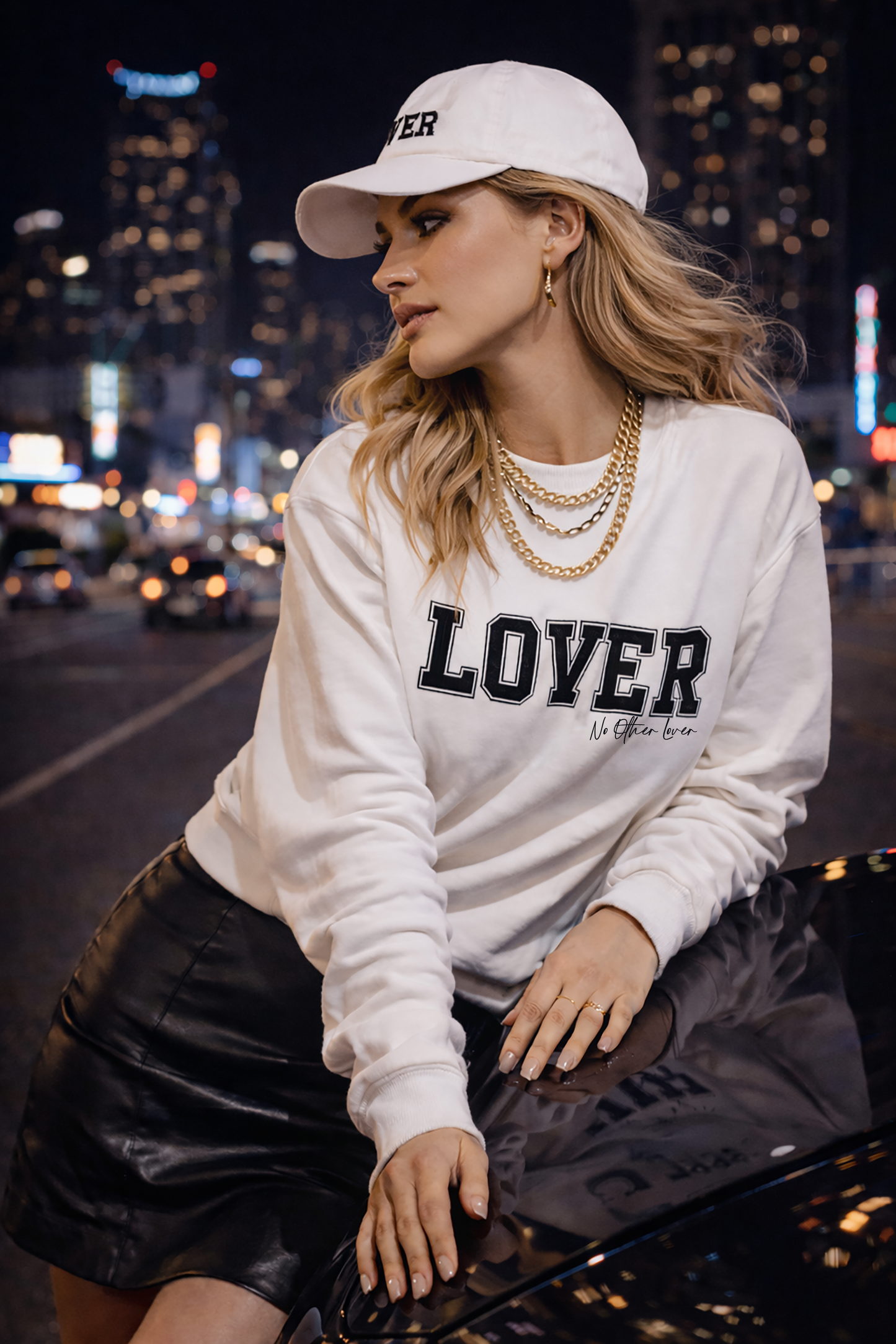 LOVER Varsity Sweatshirt - Unisex, Crewneck | No Other Lover Edition