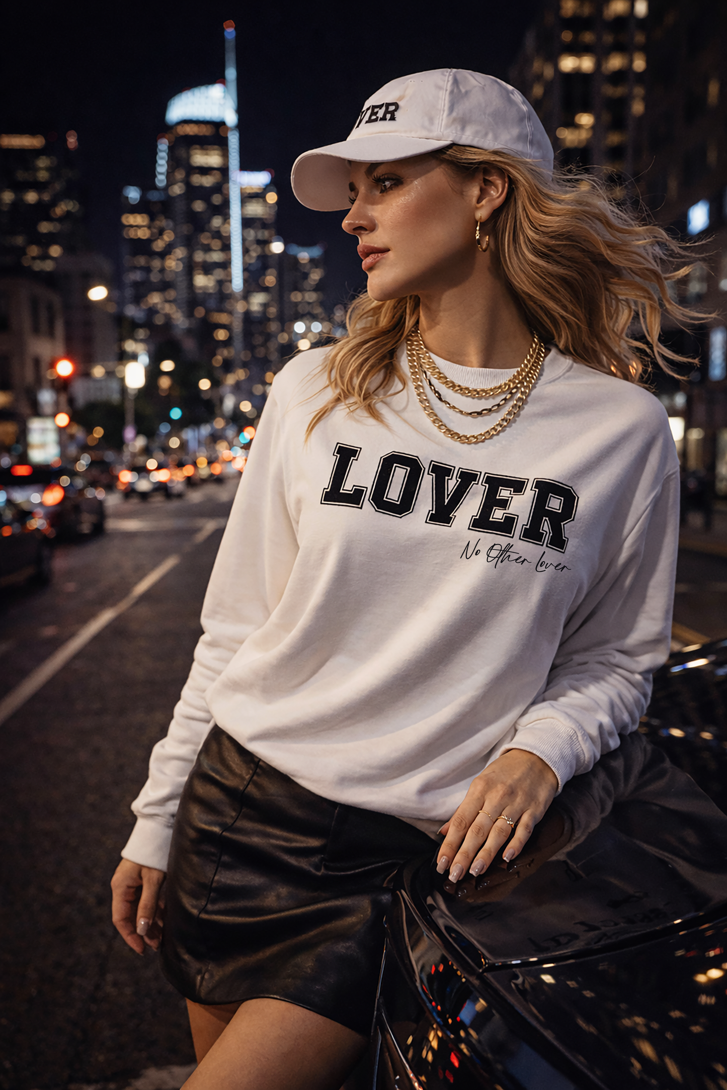 LOVER Varsity Sweatshirt - Unisex, Crewneck | No Other Lover Edition