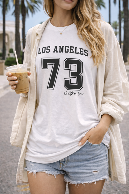 Los Angeles 73 Retro Graphic T-Shirt | Heavyweight Beefy-T®