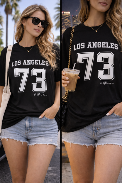 Los Angeles 73 Retro Graphic T-Shirt | Heavyweight Beefy-T®