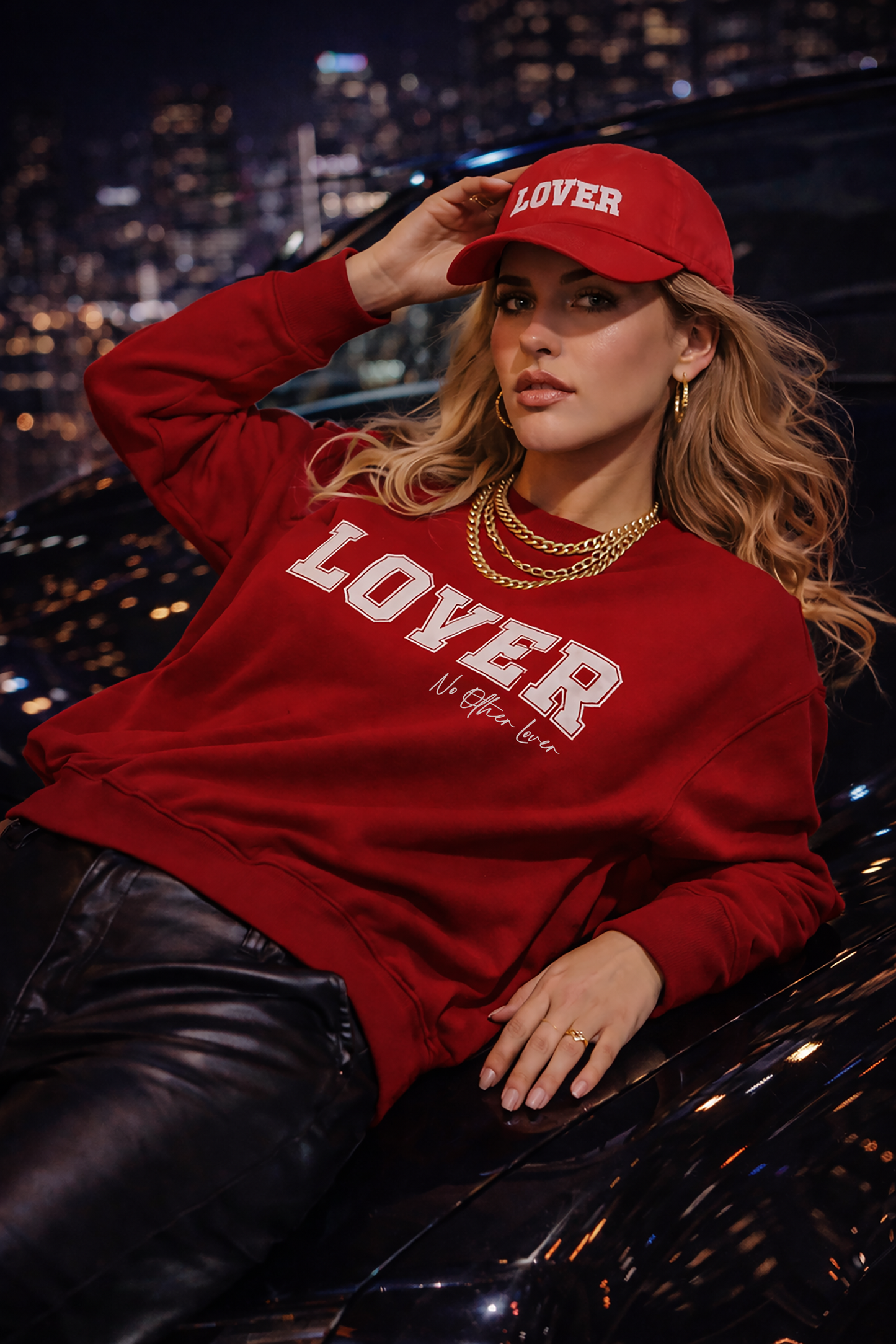 LOVER Varsity Sweatshirt - Unisex, Crewneck | No Other Lover Edition
