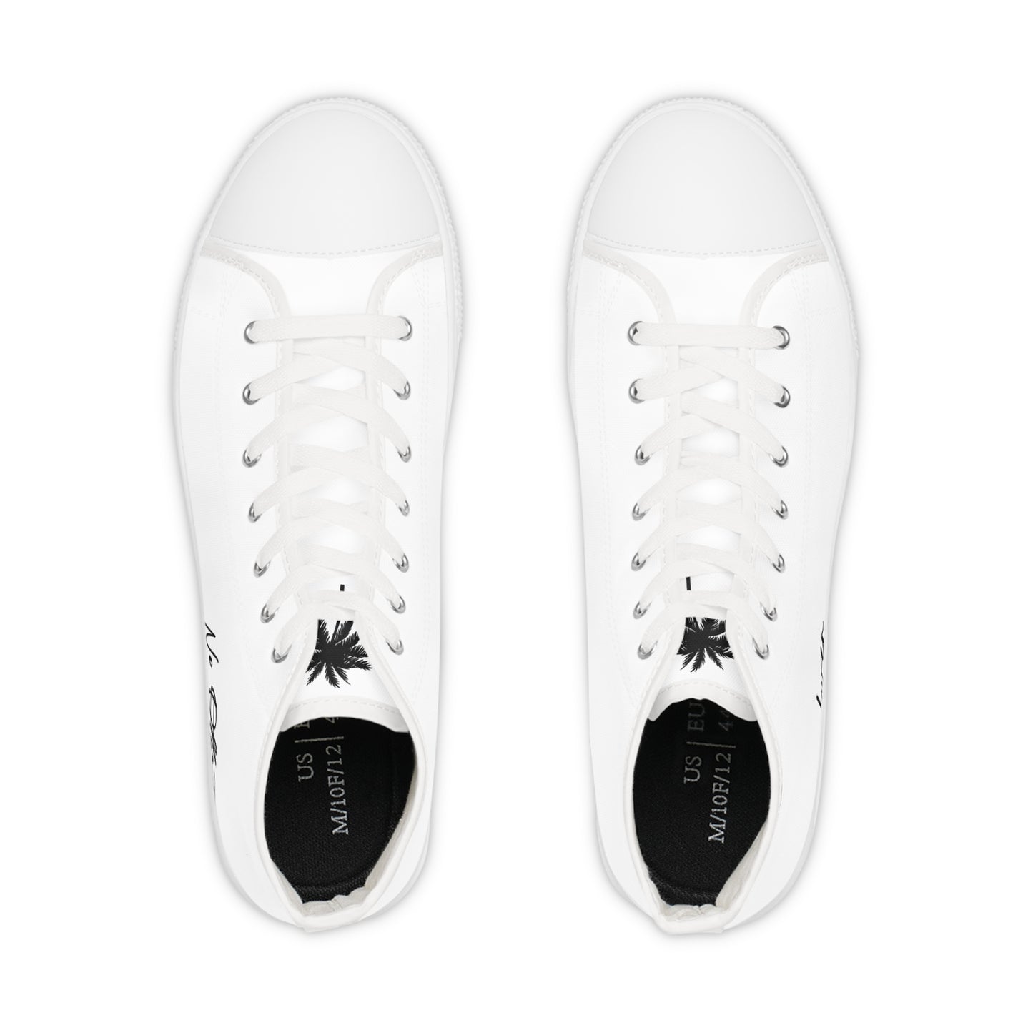 No Other Lover Men's High Top Logo Sneakers