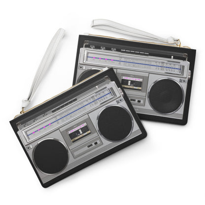 No Other Lover Ghetto Blaster 'Boom Box' Clutch Bag (Black Edition)