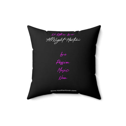 All Night 'Martini' Square Pillow Cushion