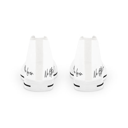 No Other Lover Men's High Top Logo Sneakers