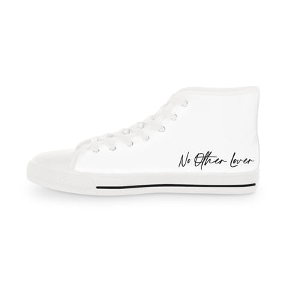 No Other Lover Men's High Top Logo Sneakers
